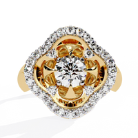 Fleur Royale Lab Grown Diamond Ring - Ophiratbf