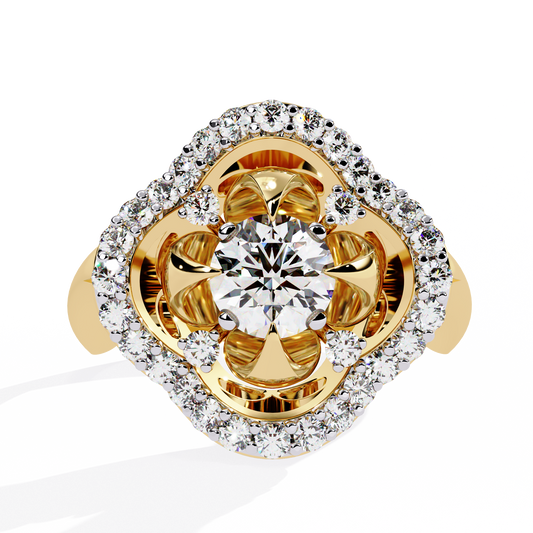 Fleur Royale Lab Grown Diamond Ring