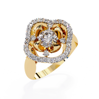 Fleur Royale Lab Grown Diamond Ring - Ophiratbf
