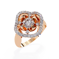 Fleur Royale Lab Grown Diamond Ring - Ophiratbf