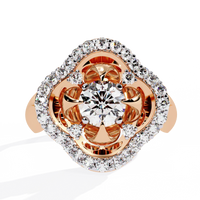 Fleur Royale Lab Grown Diamond Ring - Ophiratbf