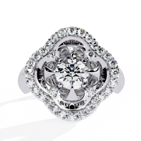 Fleur Royale Lab Grown Diamond Ring - Ophiratbf