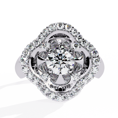 Fleur Royale Lab Grown Diamond Ring