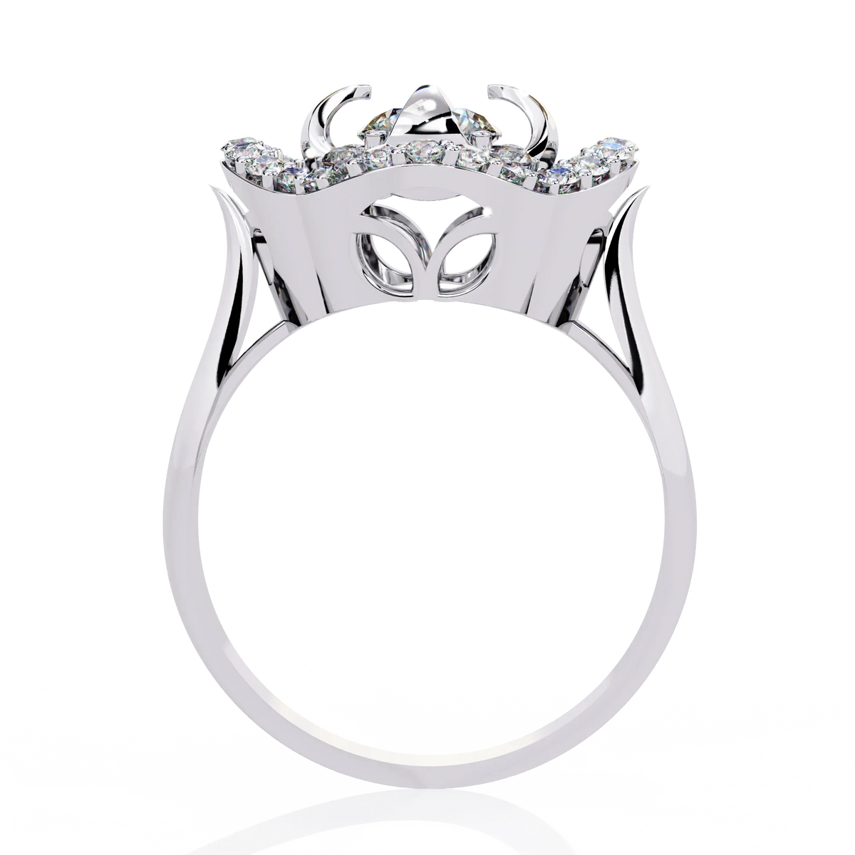 Fleur Royale Lab Grown Diamond Ring - Ophiratbf