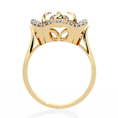 Fleur Royale Lab Grown Diamond Ring