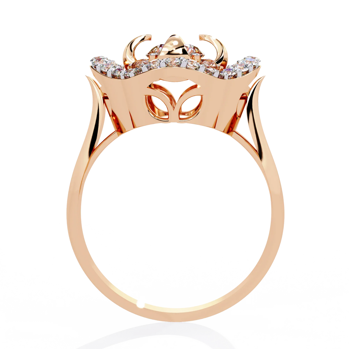 Fleur Royale Lab Grown Diamond Ring - Ophiratbf