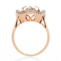 Fleur Royale Lab Grown Diamond Ring - Ophiratbf