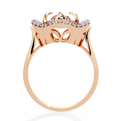 Fleur Royale Lab Grown Diamond Ring