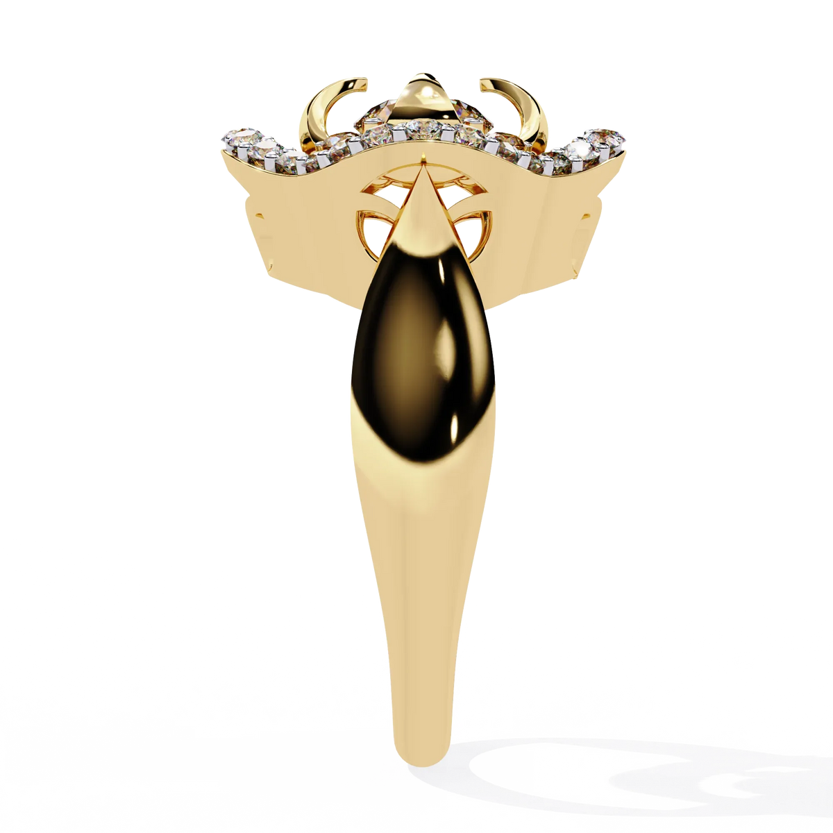 Fleur Royale Lab Grown Diamond Ring - Ophiratbf