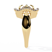 Fleur Royale Lab Grown Diamond Ring - Ophiratbf