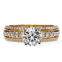 Ophira Grandeur Pavé Lab Grown Diamond Ring - Ophiratbf