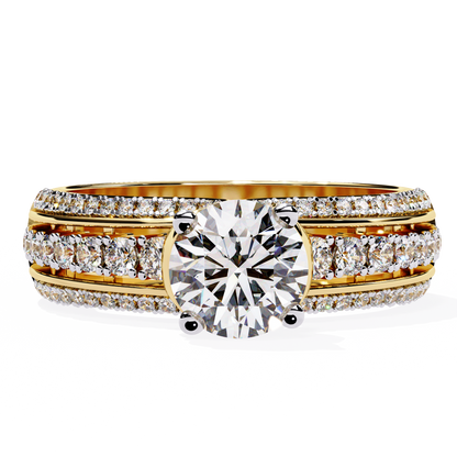 Ophira Grandeur Pavé Lab Grown Diamond Ring