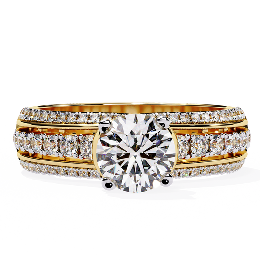 Ophira Grandeur Pavé Lab Grown Diamond Ring