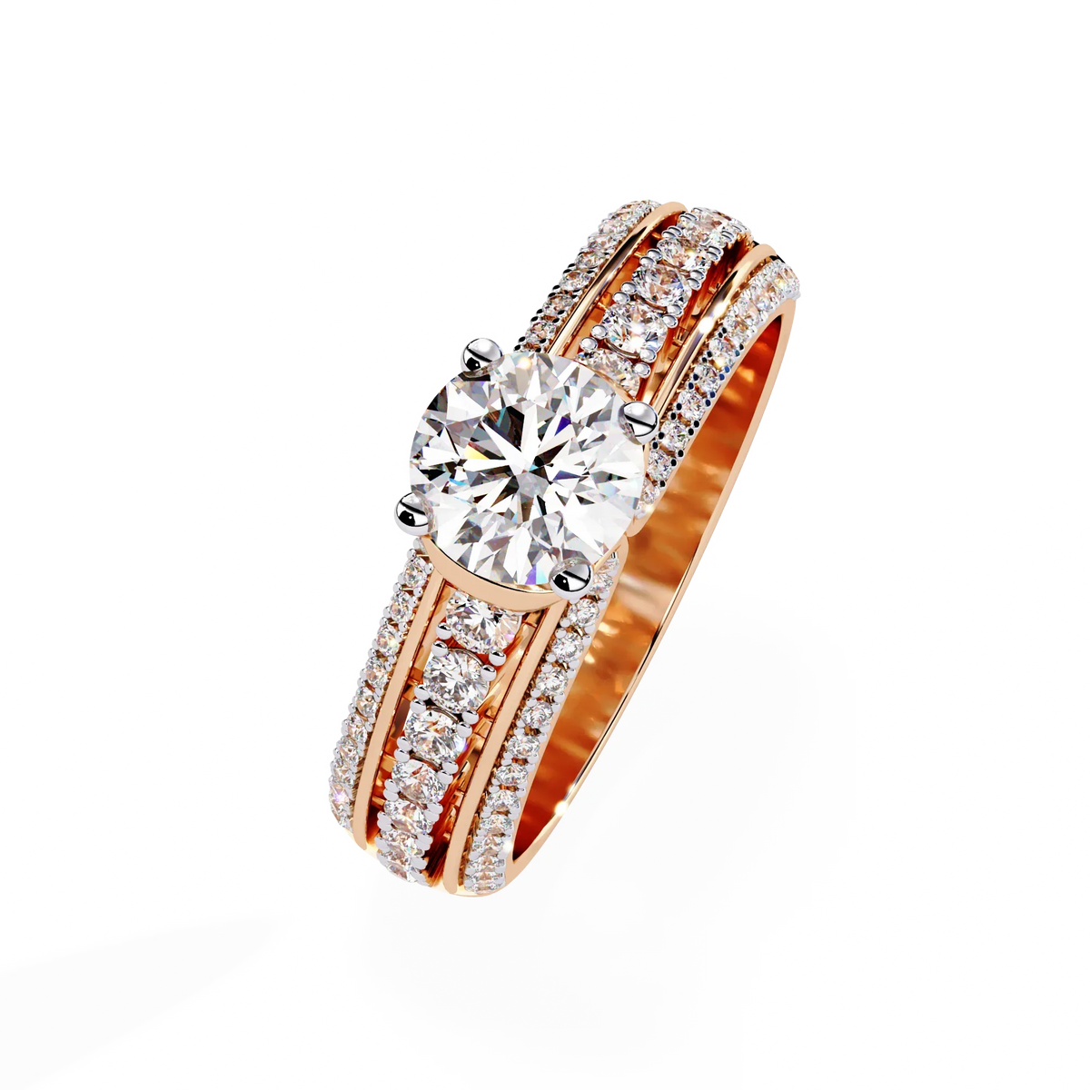 Ophira Grandeur Pavé Lab Grown Diamond Ring - Ophiratbf