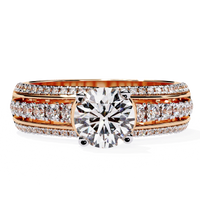 Ophira Grandeur Pavé Lab Grown Diamond Ring - Ophiratbf