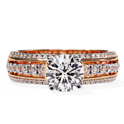 Ophira Grandeur Pavé Lab Grown Diamond Ring