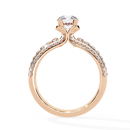 Ophira Grandeur Pavé Lab Grown Diamond Ring