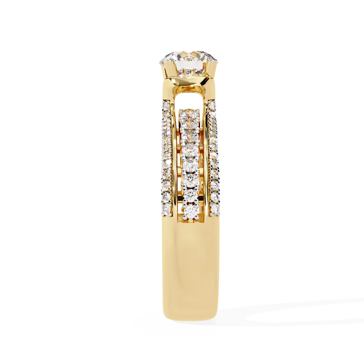 Ophira Grandeur Pavé Lab Grown Diamond Ring - Ophiratbf