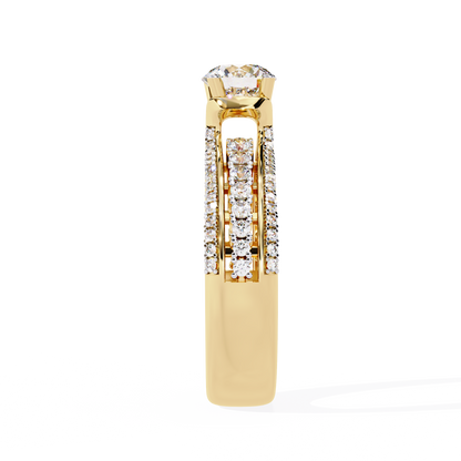 Ophira Grandeur Pavé Lab Grown Diamond Ring