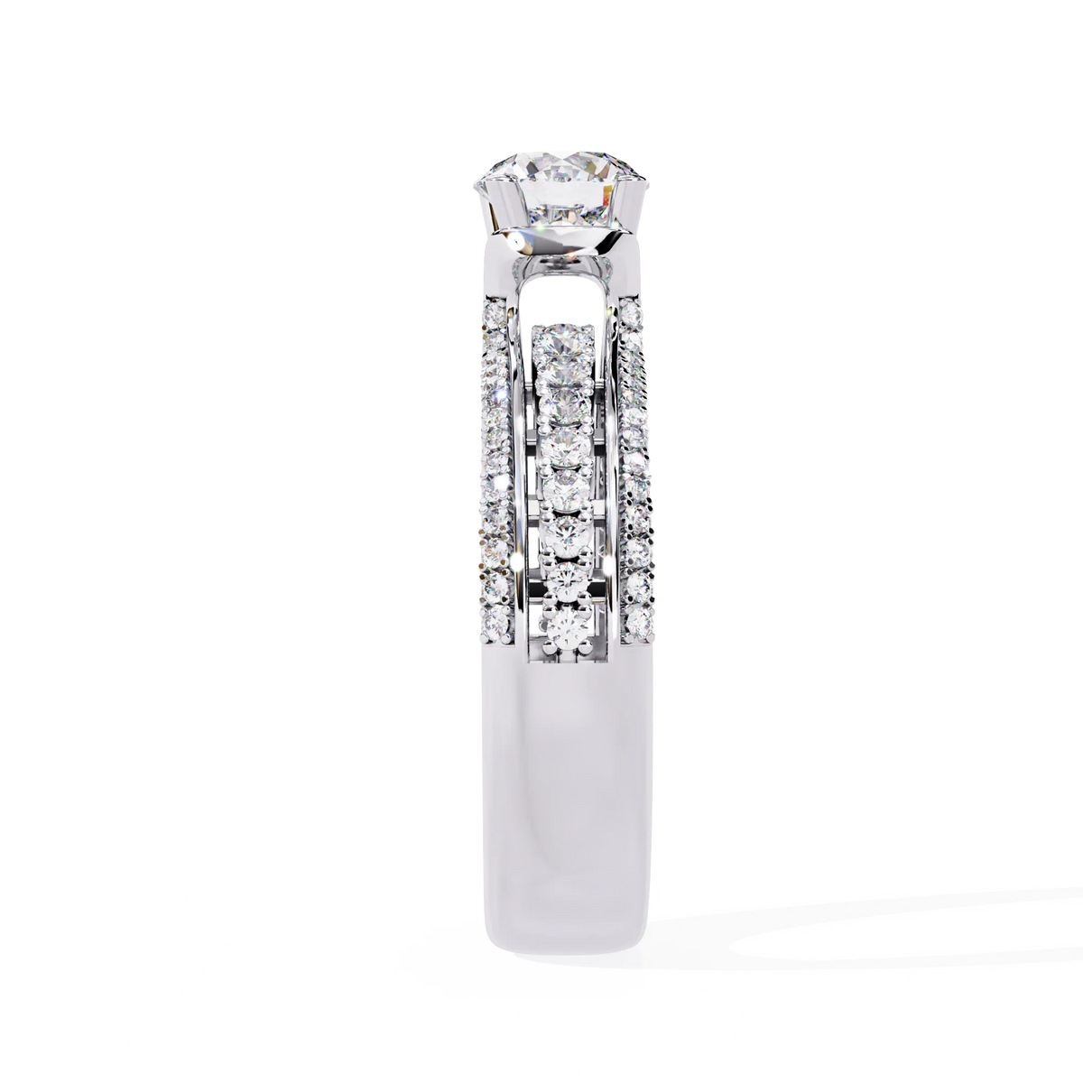 Ophira Grandeur Pavé Lab Grown Diamond Ring - Ophiratbf