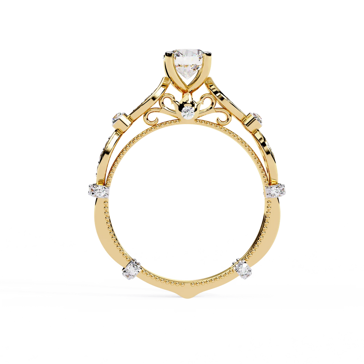 Navette Grace Lab Grown Diamond Ring - Ophiratbf