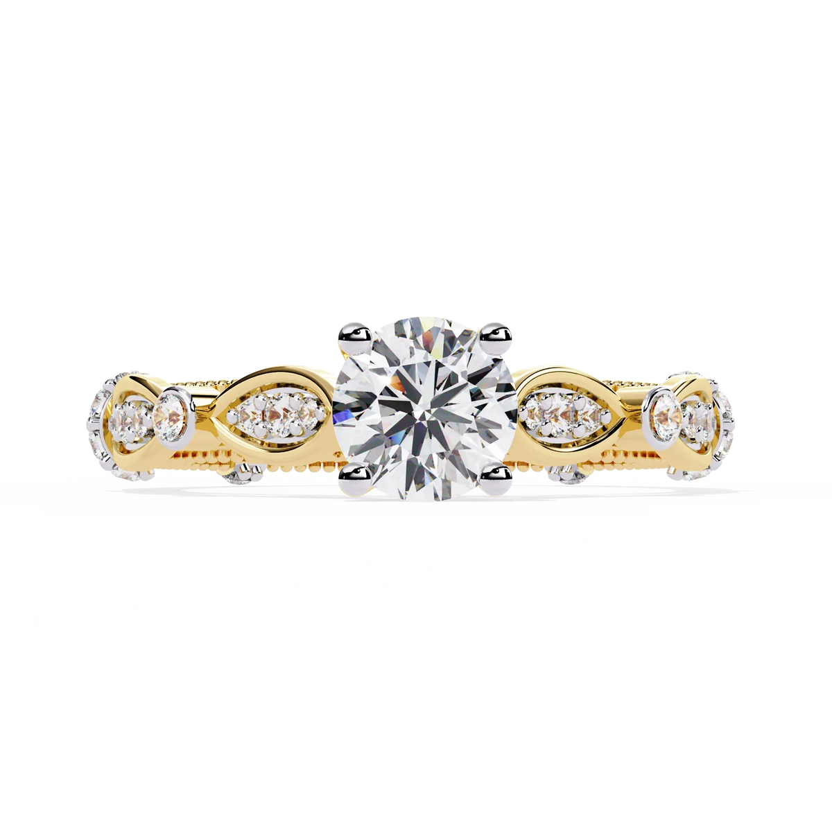Navette Grace Lab Grown Diamond Ring - Ophiratbf
