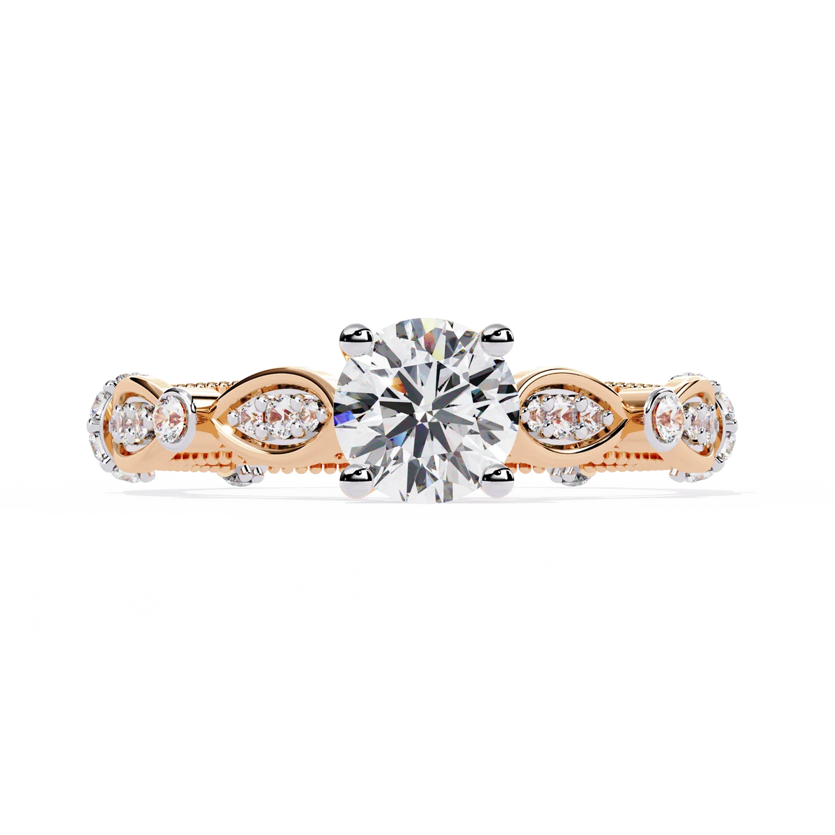 Navette Grace Lab Grown Diamond Ring - Ophiratbf