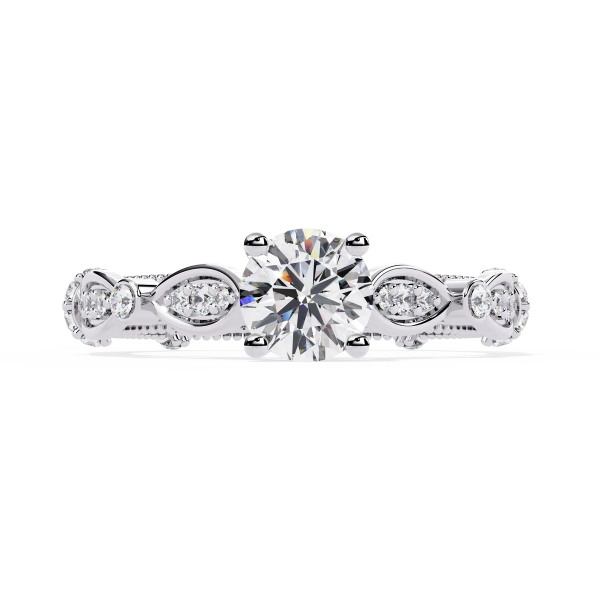 Navette Grace Lab Grown Diamond Ring - Ophiratbf