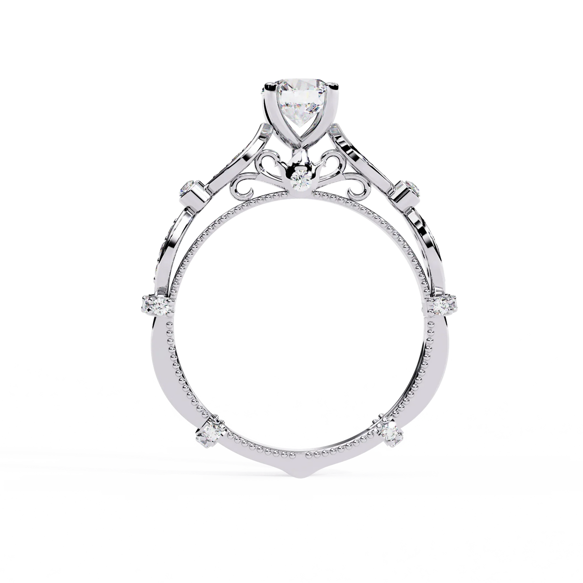 Navette Grace Lab Grown Diamond Ring - Ophiratbf