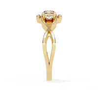 Infinity Petal Lab Grown Diamond Ring - Ophiratbf