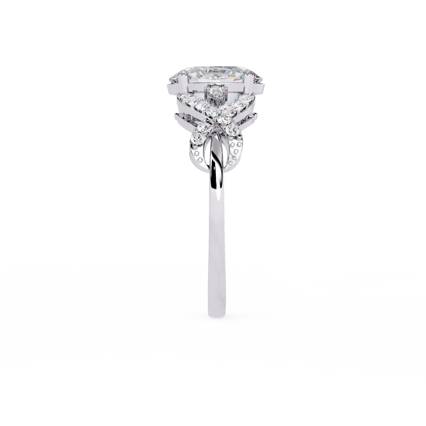 infinite promise lab grown diamond ring