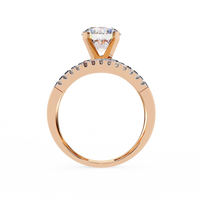 Spiral Embrace Lab Grown Diamond Ring - Ophiratbf