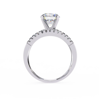 Spiral Embrace Lab Grown Diamond Ring - Ophiratbf