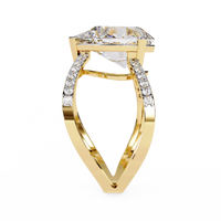 Nova Criss Cross Lab Grown Diamond Ring - Ophiratbf