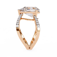 Nova Criss Cross Lab Grown Diamond Ring - Ophiratbf