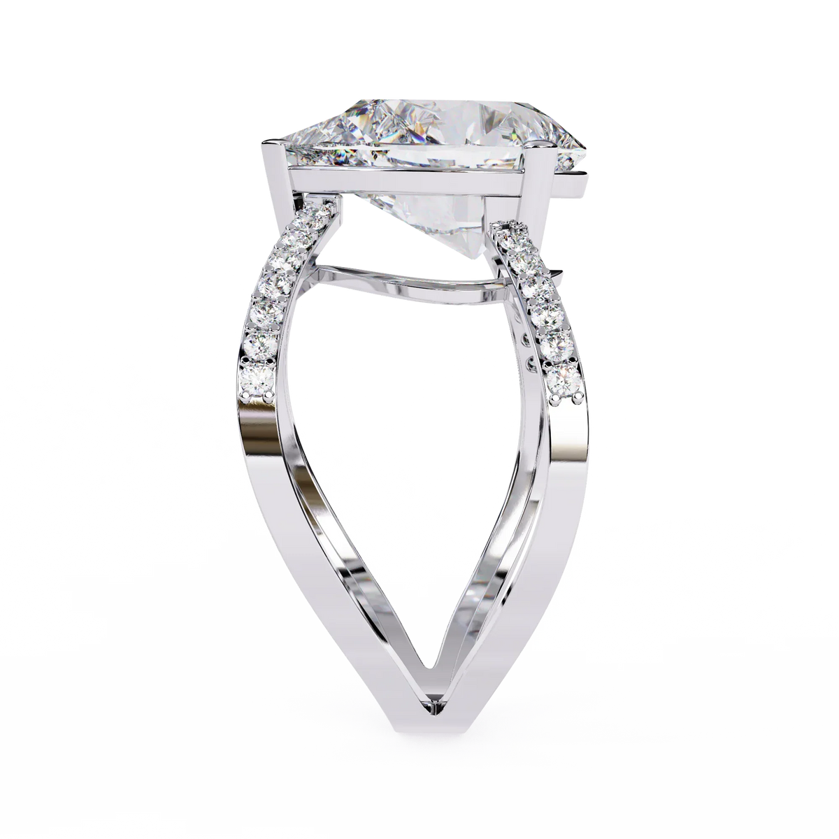 Nova Criss Cross Lab Grown Diamond Ring - Ophiratbf