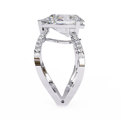 Nova Criss Cross Lab Grown Diamond Ring
