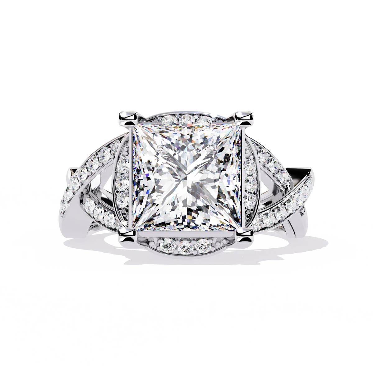 Iconic Princess Lab Grown Diamond Ring - Ophiratbf