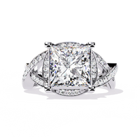Iconic Princess Lab Grown Diamond Ring - Ophiratbf