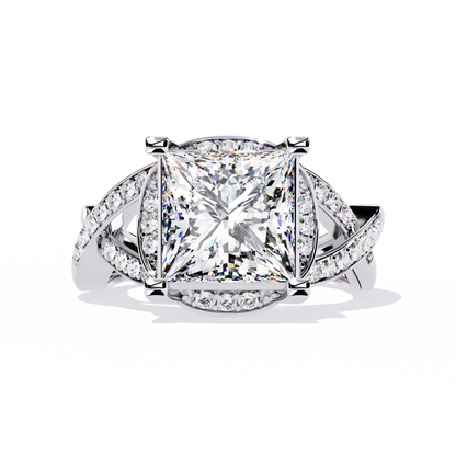 Iconic Princess Lab Grown Diamond Ring