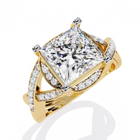 Iconic Princess Lab Grown Diamond Ring - Ophiratbf