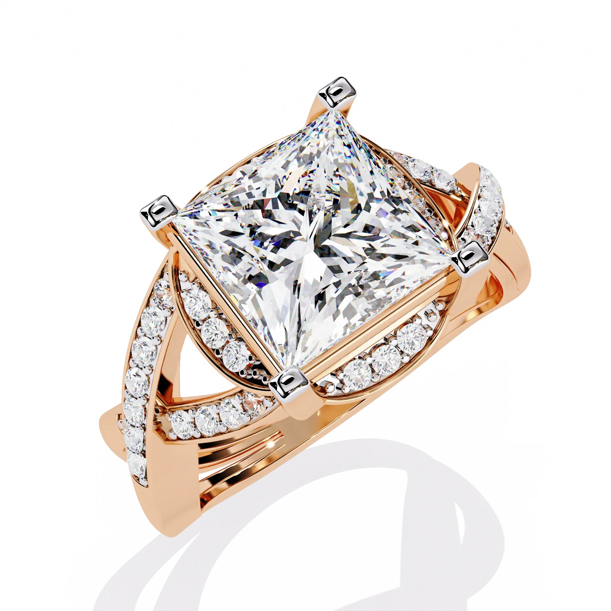 Iconic Princess Lab Grown Diamond Ring - Ophiratbf