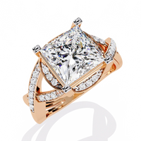 Iconic Princess Lab Grown Diamond Ring - Ophiratbf