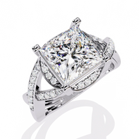 Iconic Princess Lab Grown Diamond Ring - Ophiratbf