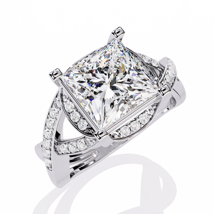 Iconic Princess Lab Grown Diamond Ring