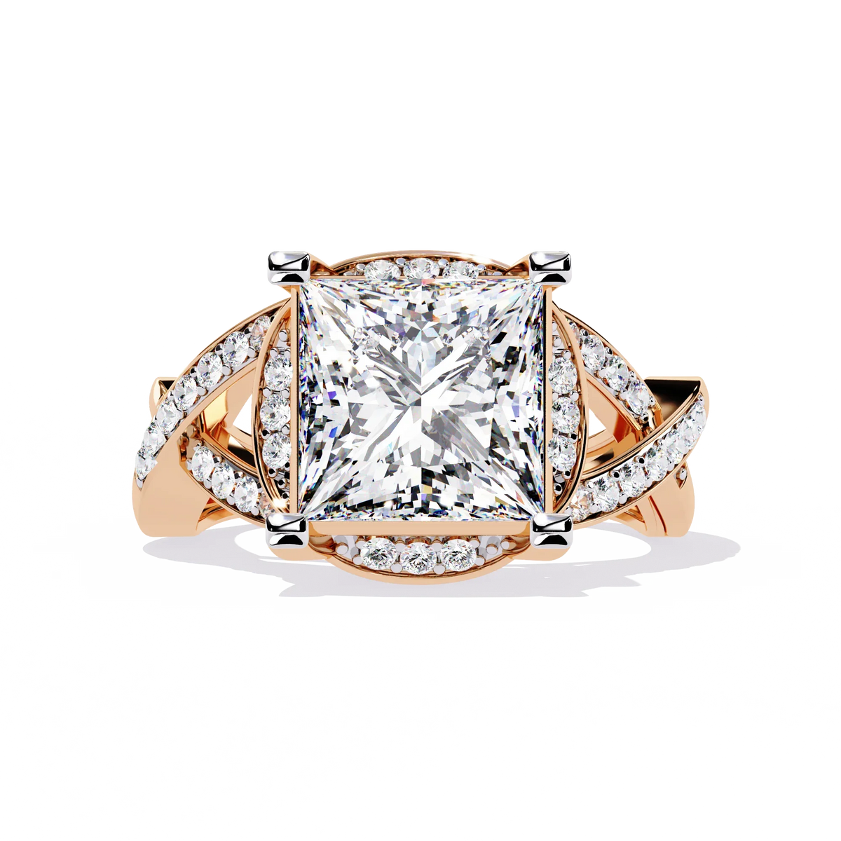 Iconic Princess Lab Grown Diamond Ring - Ophiratbf