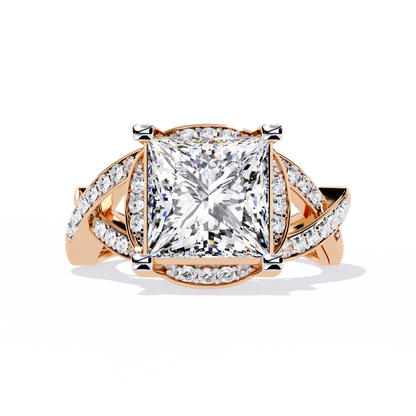 Iconic Princess Lab Grown Diamond Ring