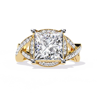 Iconic Princess Lab Grown Diamond Ring - Ophiratbf