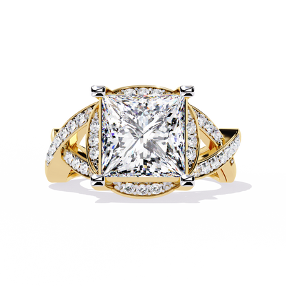 Iconic Princess Lab Grown Diamond Ring