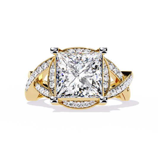 Iconic Princess Lab Grown Diamond Ring